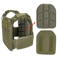 1PC Removable Molded Tactical Vest Pad for Paintball Game Vest Tactical Plate Carrier Vest Cushion 25x30cm unting Accessories