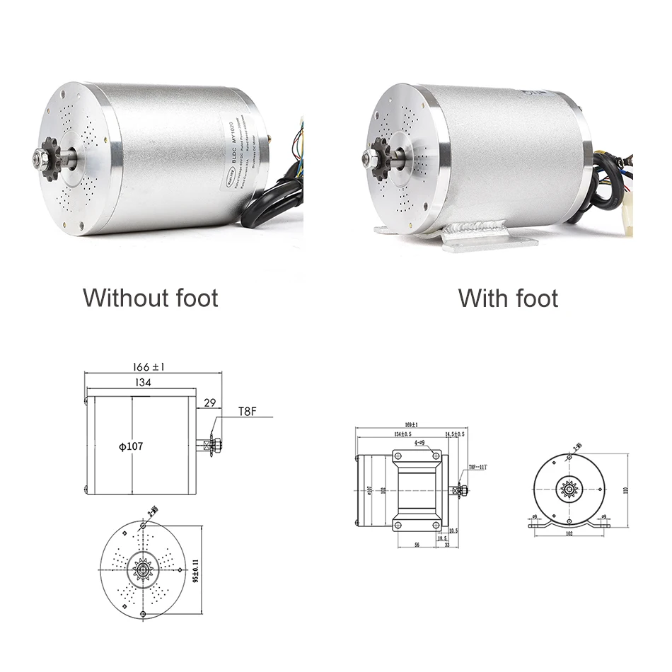 Electric Brushless Motor 48-72V 3000W  Ebike Conversion Kit 50A Bldc Motor Throttle Electric Motor E-Bike Electric Scooter Kit