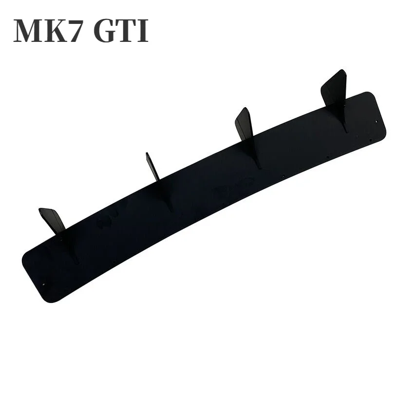 For VW Volkswagen Golf 7 GTI MK7 7R 2013-2016 Car Rear Bumper Glossy Black Diffuser Rear Side Splitters Spoiler Lip Accessories