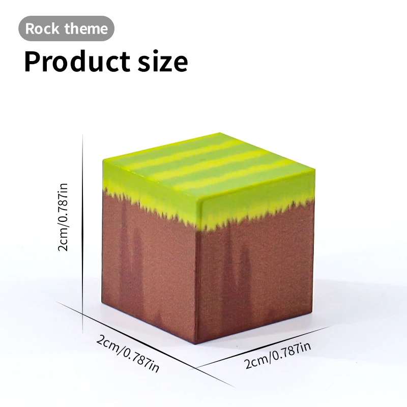 مكعبات بناء مغناطيسية للغابات، مناسبة للأطفال من سن 3 إلى 8 سنوات، لعبة تكديس المكعب. #2