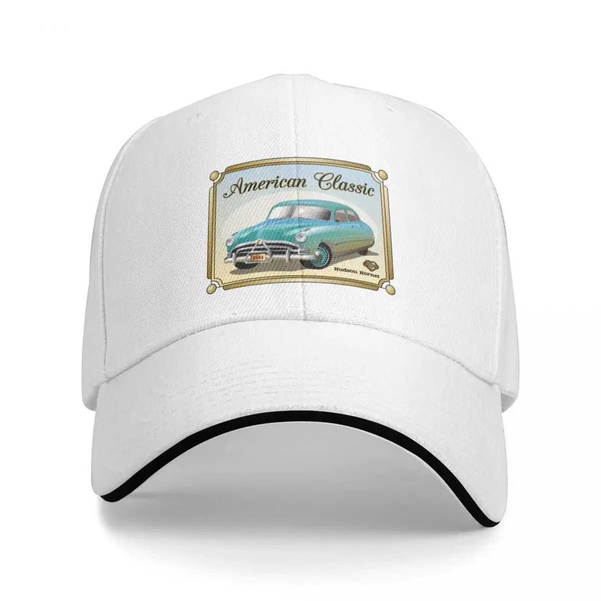 Hudson Hornet American Classic Cap Baseball Cap Winter items Luxury cap Woman hat Men's