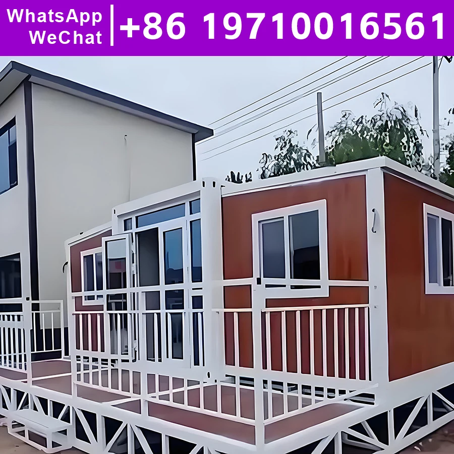 New Mobile Homes Garden Office Cabin House for Living Shipping Container Home Prefabricated House Fast Expandable Prefab Homes