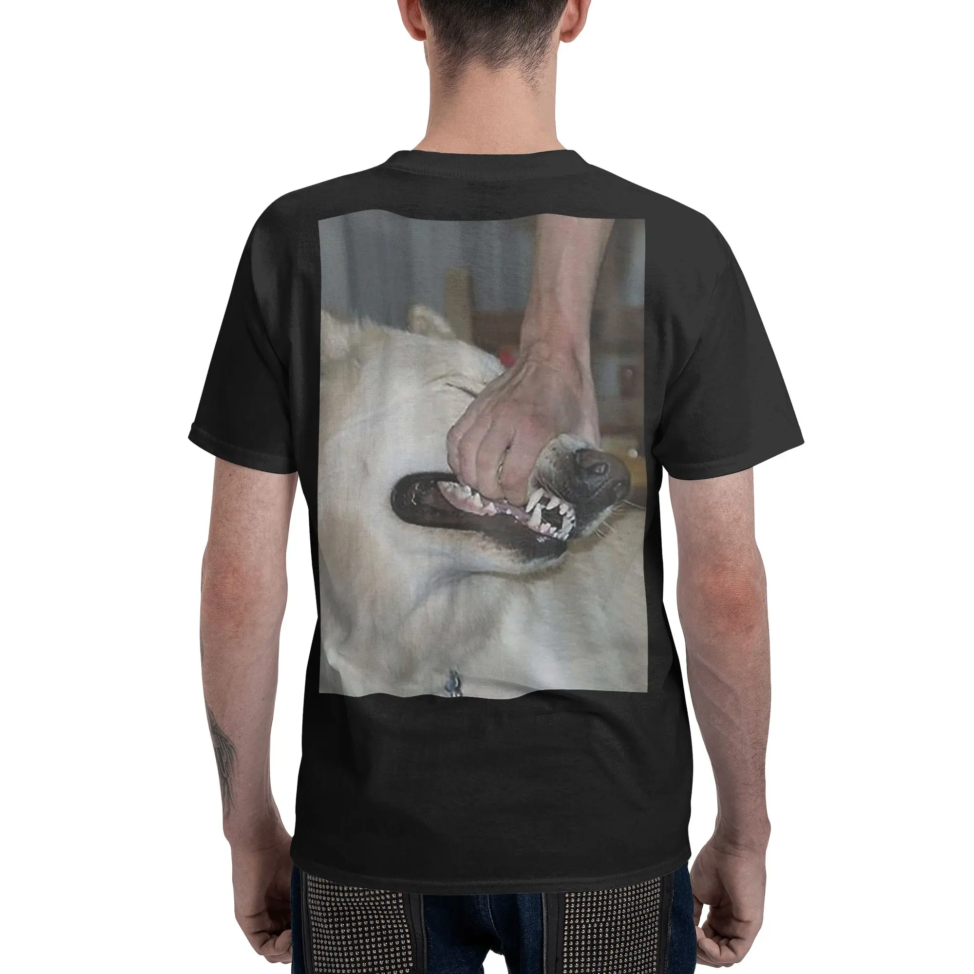100% Cotton I'll be okay by sign crushes motorist T-Shirt Men's Double Sided T Shirt Men O-Neck Summer Shirts Tops S-6XL