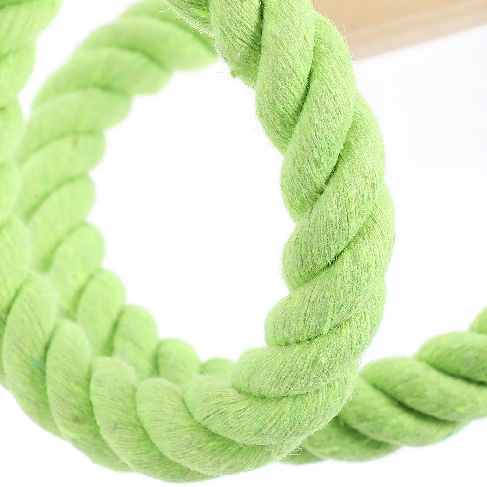 

Parrot Rope Perch Standing Hanging Bird Cage Plaything Metal Chewing Climbing Swing Bird Supplies Parrot Rope