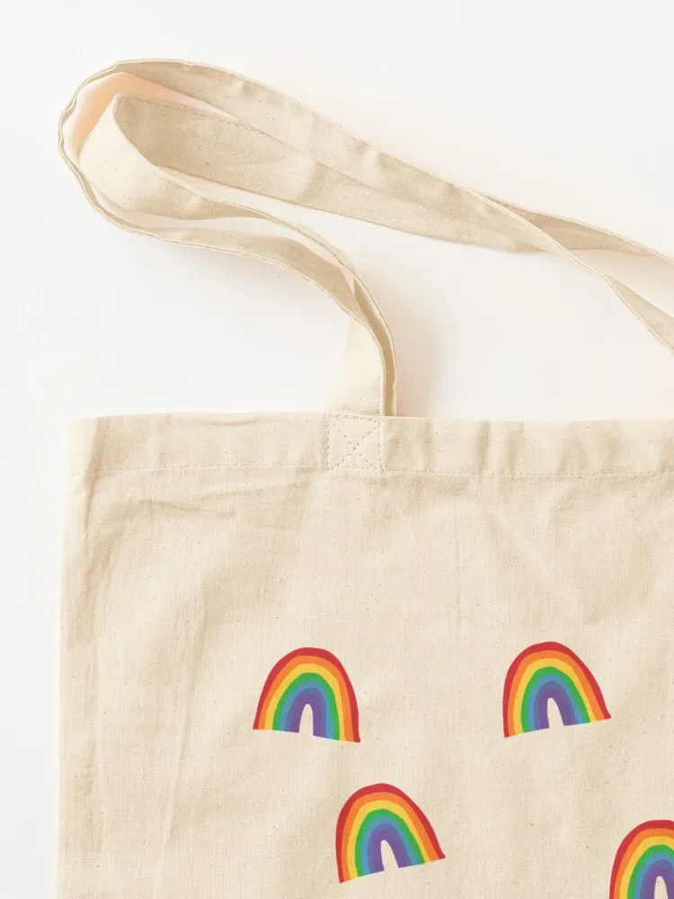 rainbows Tote Bag tote bag Large bags for women custom fabric bag tote women