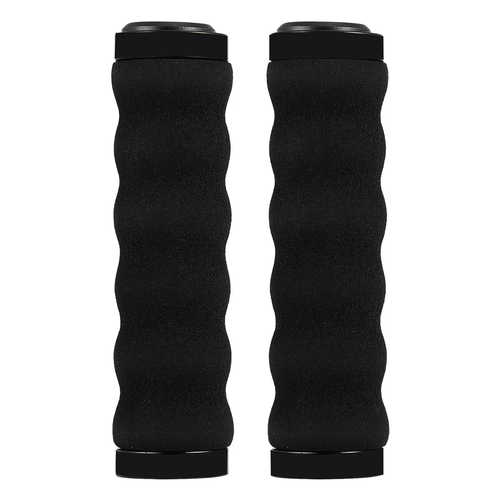 

2 Pcs Anti Slip Bike H Grip Rubber Hard Plastic Non Skid Shockproof Lightweight Comfortable Mountain Road Bike Covers