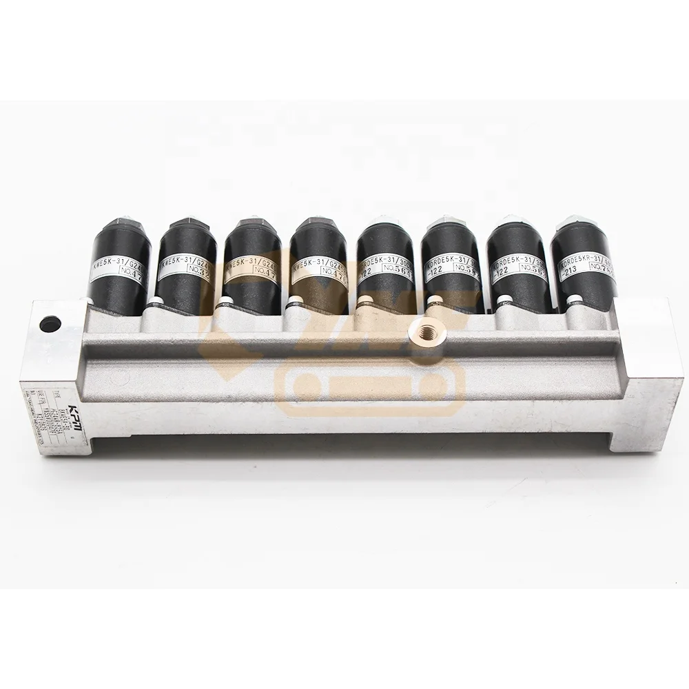 

Yn35v00047f1 Yn35v00047f2 Excavator Parts SK-8 Valve Block YN35V00047F1 YN35V00047F2 8KWE5A-30/G24WR-832 Solenoid Valve Group