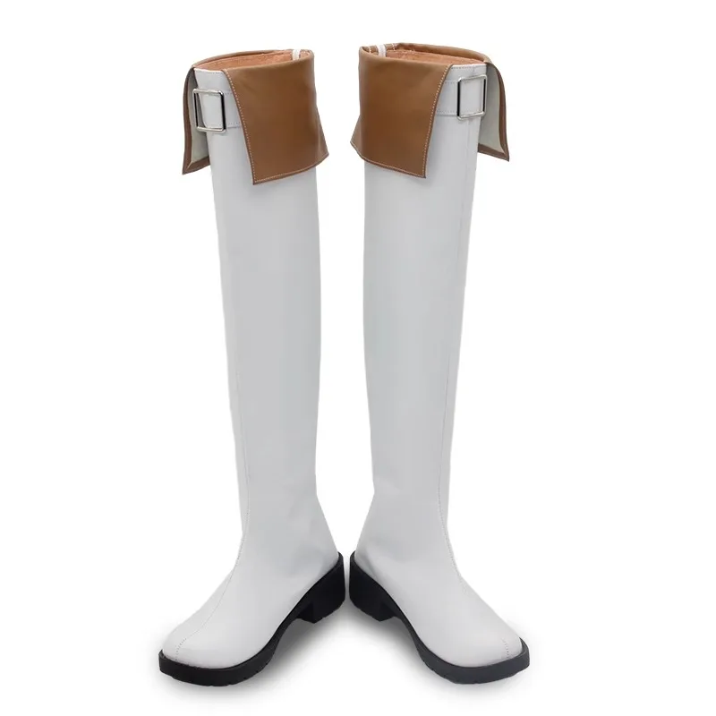 

Костюм для косплея Tears of the Kingdom Royal Guard Link, белые ботинки ручной работы в стиле аниме