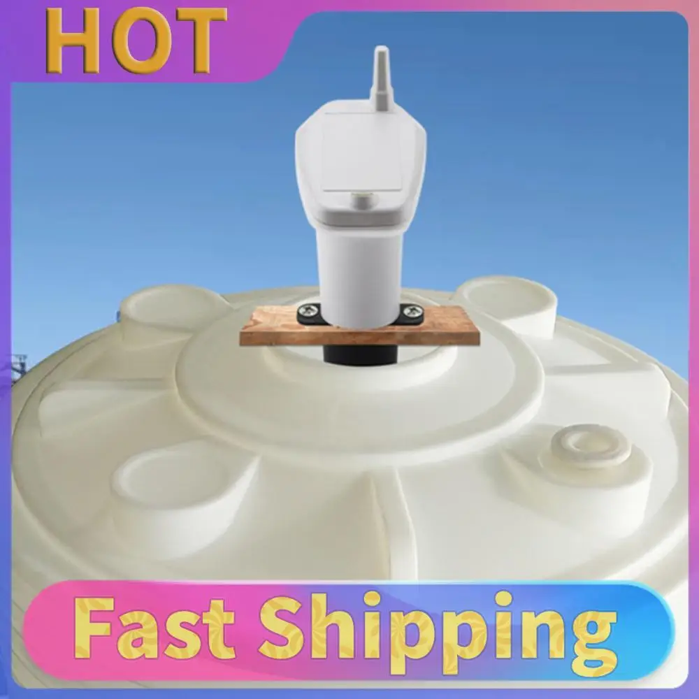 

Ultrasonic Water Tank Liquid Depth Level Meter Temperature Clock Gauge W/ Alarm Wireless Ultrasonic Water Level Indicator Gauge