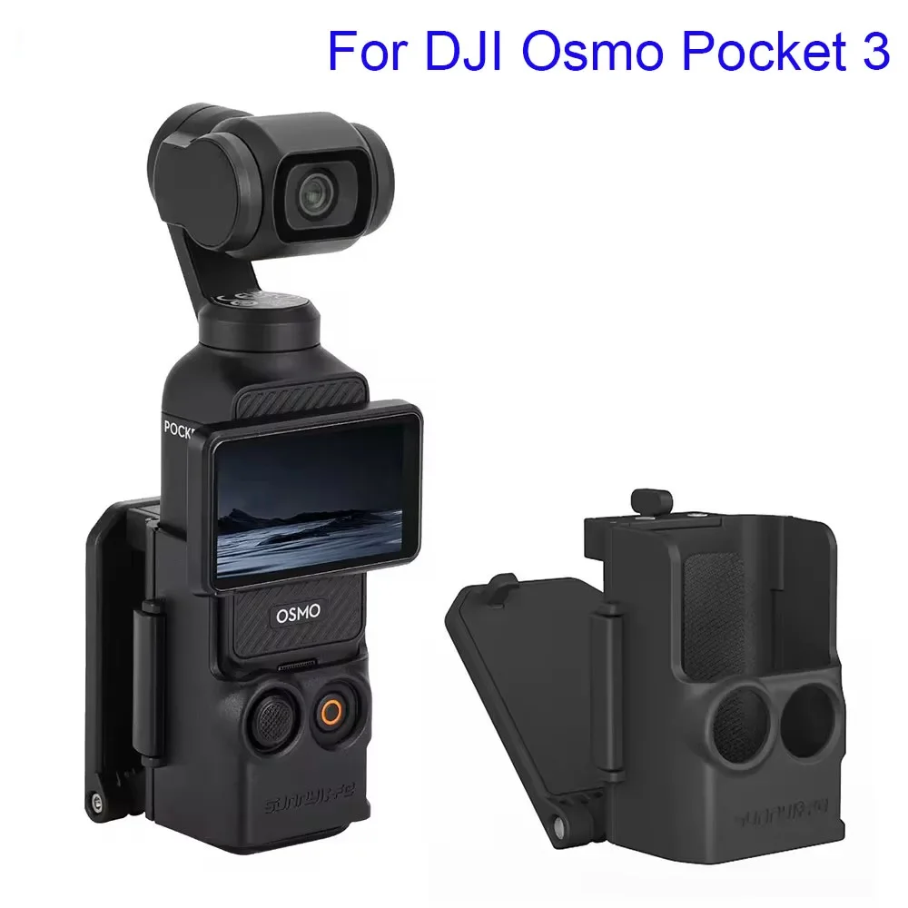 Sunnylife For DJI Osmo Pocket 3 Magnetic Bracket Mount Base Angle Adjustable Multifunctional Desktop Base Camera Accessories