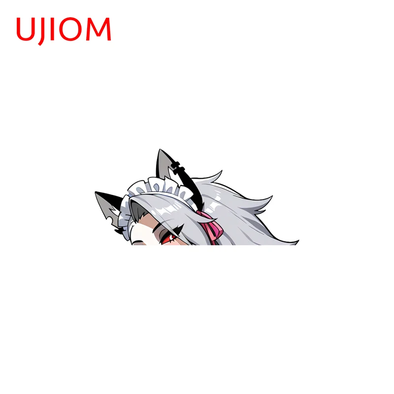UJIOM Furry Loona Picture Wall Sticker Gadget Novelty Enchanting Unique Waterproof Dakimakura Decal DIY Decoration Chambre