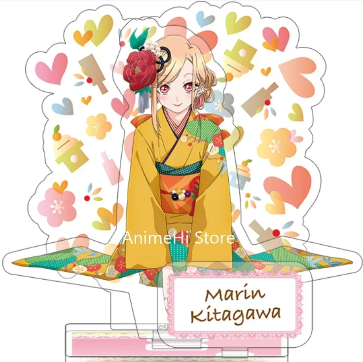 Anime Marin Kitagawa Figura bambola acrilico modello piastra giocattolo cosplay per regalo