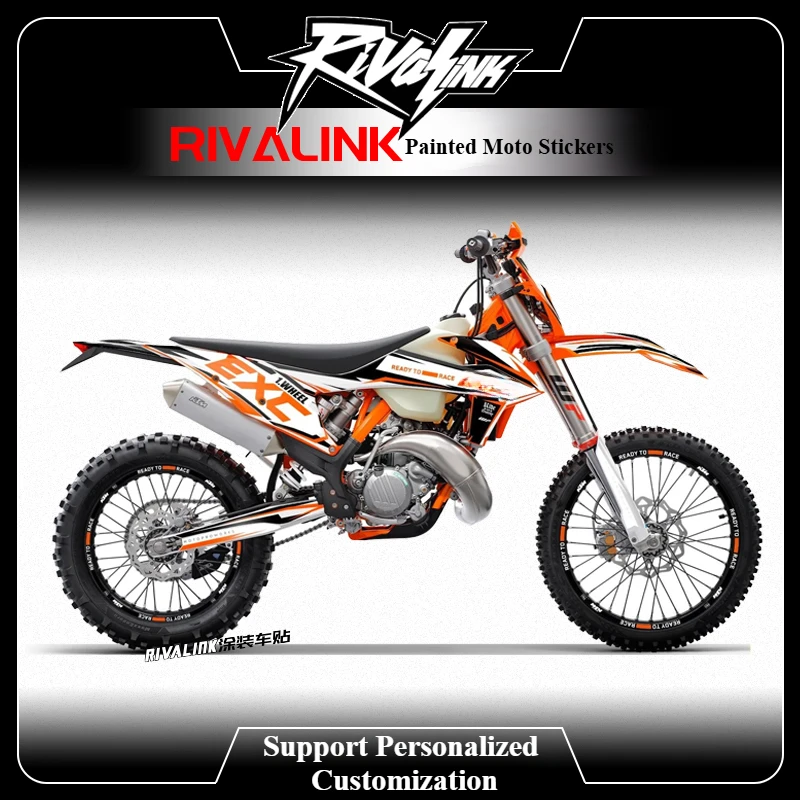 For EXC XCW 2024 2025 2026 Graphics Kit & For SX SXF 2023-2025 KTM Stickers Kits 150 200 250 350 400 500