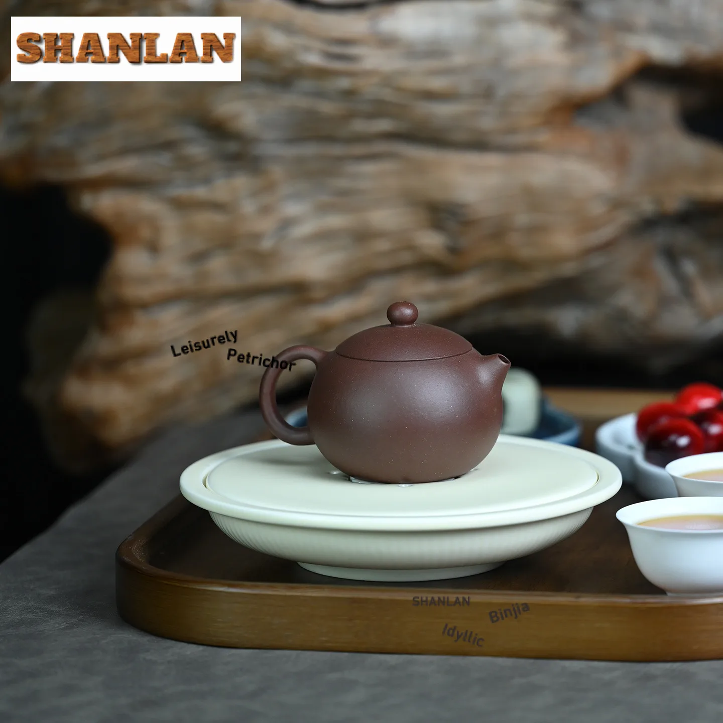 140ml Elegant Yixing Purple Clay Teapots Pure Handmade Small Xishi Pot Raw Ore Purple Mud Kettle Zisha Tea Set Tea Items Gifts