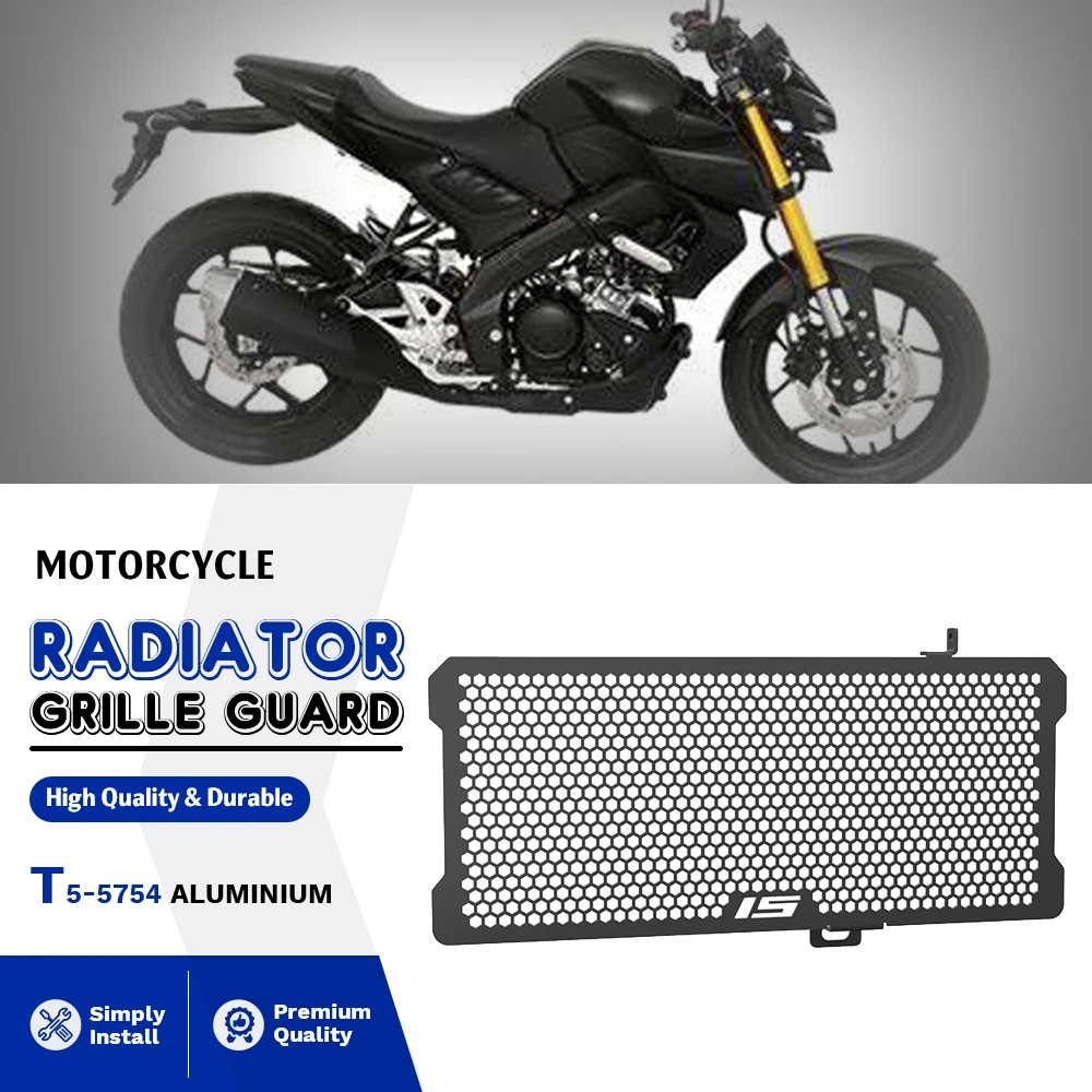 

For Yamaha MT-15 V1 & V2 2018-2019-2020-2021-2022-2023-2024 Motorcycle Radiator Guard Grille Cover Protector Protective Grill