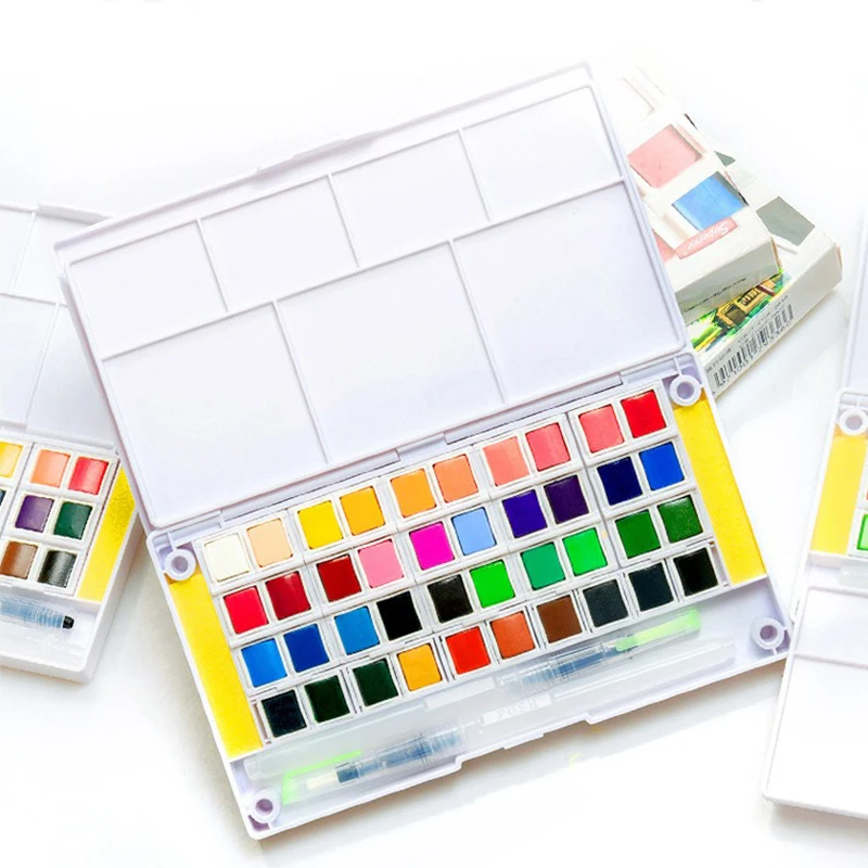 

Solid Watercolor Paint 24 Color 36 Color 48 Color Art Specific Solid Watercolor Set