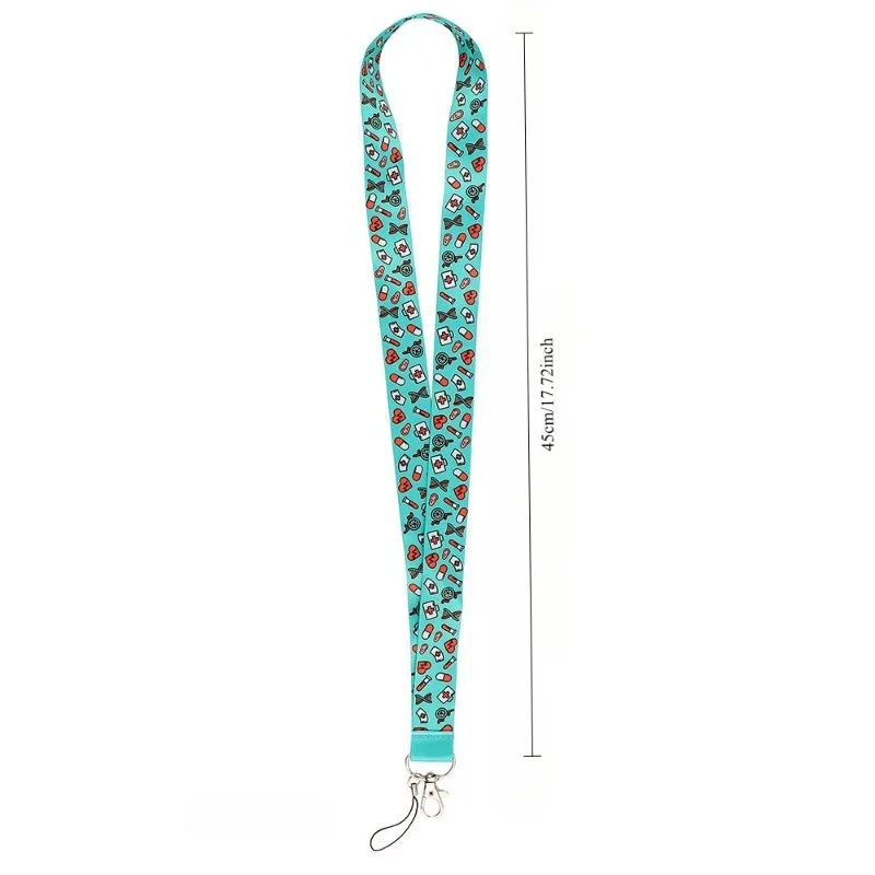 1Pc Medical Doctor Creative Lanyard Card Holder Hanging Neck Phone Lanyard Badge Subway Access Card Holder Accessories Gifts