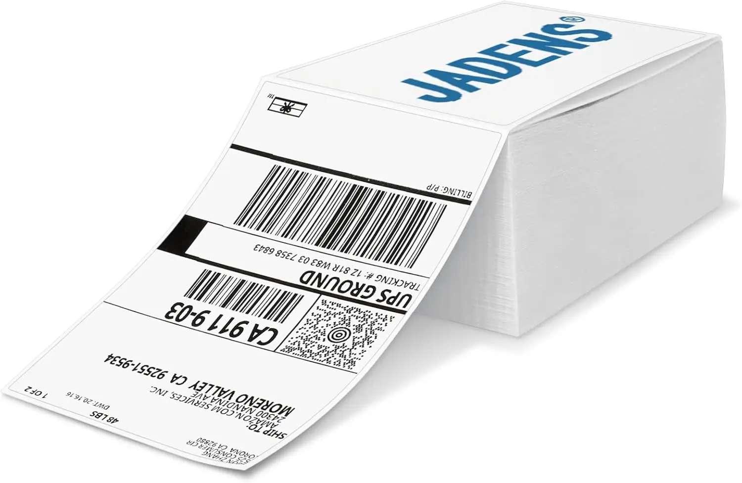 

500pcs 4x6 Thermal Shipping Labels for Efficient Package Handling