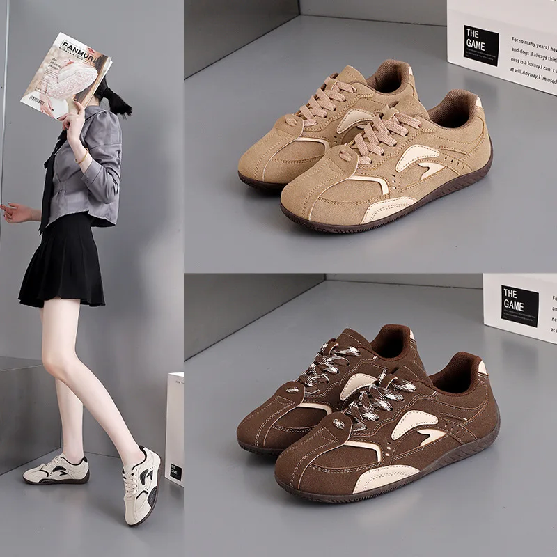 

Ladies Vulcanized Shoes Fashionable New Style Student Korean Version Sports and Leisure Forrest Gump Training Board Shoes