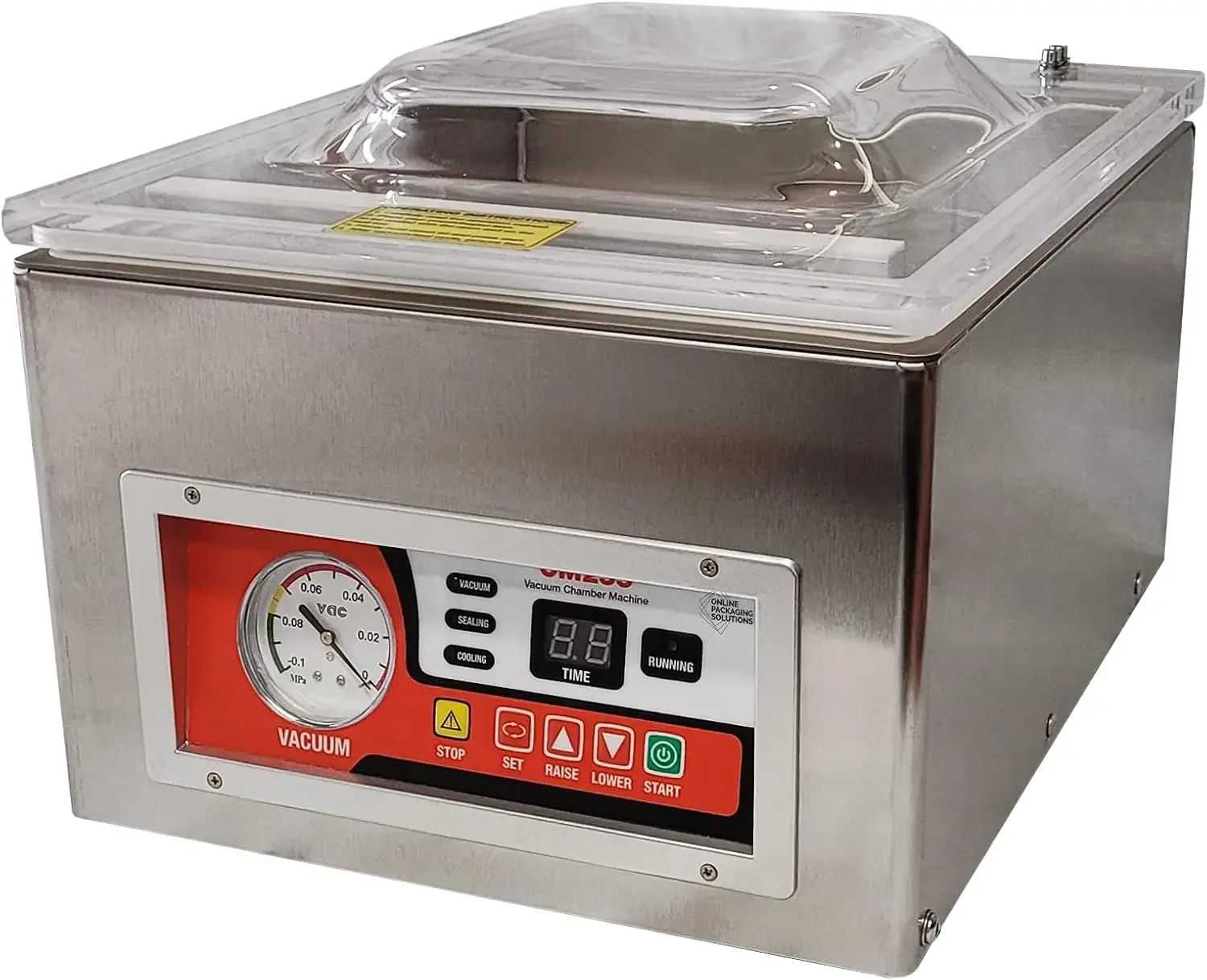 

Chamber Vacuum Sealer, CM255, Perfect for Home and Commercial Kitchens, Industrial Grade Packaging Machine with High Powered Pum