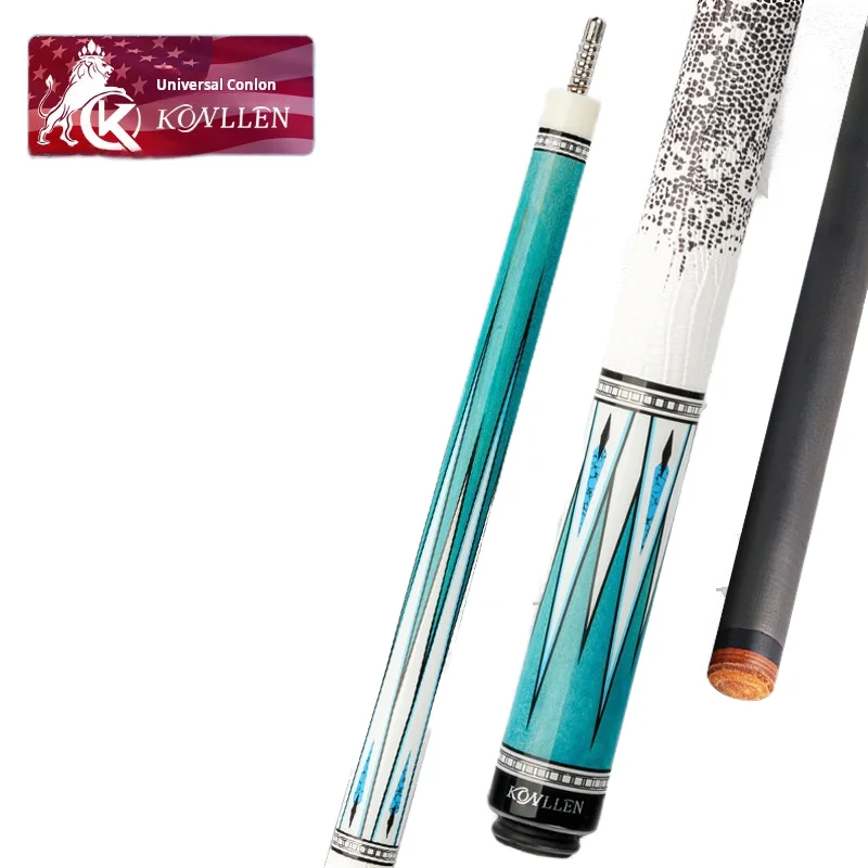

hit productFor KONLLEN Wanshi Kanglun Smurfs Pool Cue Big Head Middle Eight Private Nine-ball Black Technology Carbon Snooker Bi