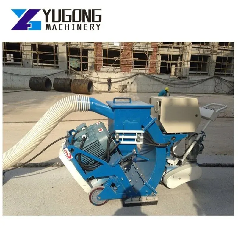 YUGONG Advanced Technology Shot Blasting Machine Movable Type Road Surface Shot Blasting Machine