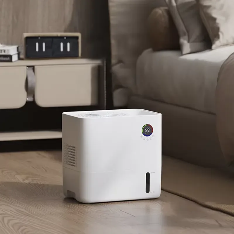 for Household Electric Large Evaporative Humidifier with Fan WiFi 4.5L Aromatherapy