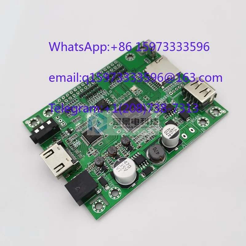 HD 1080P MP4 Video Playback Board Serial Port Control Button Support USB Interface High Definition Decoding Module