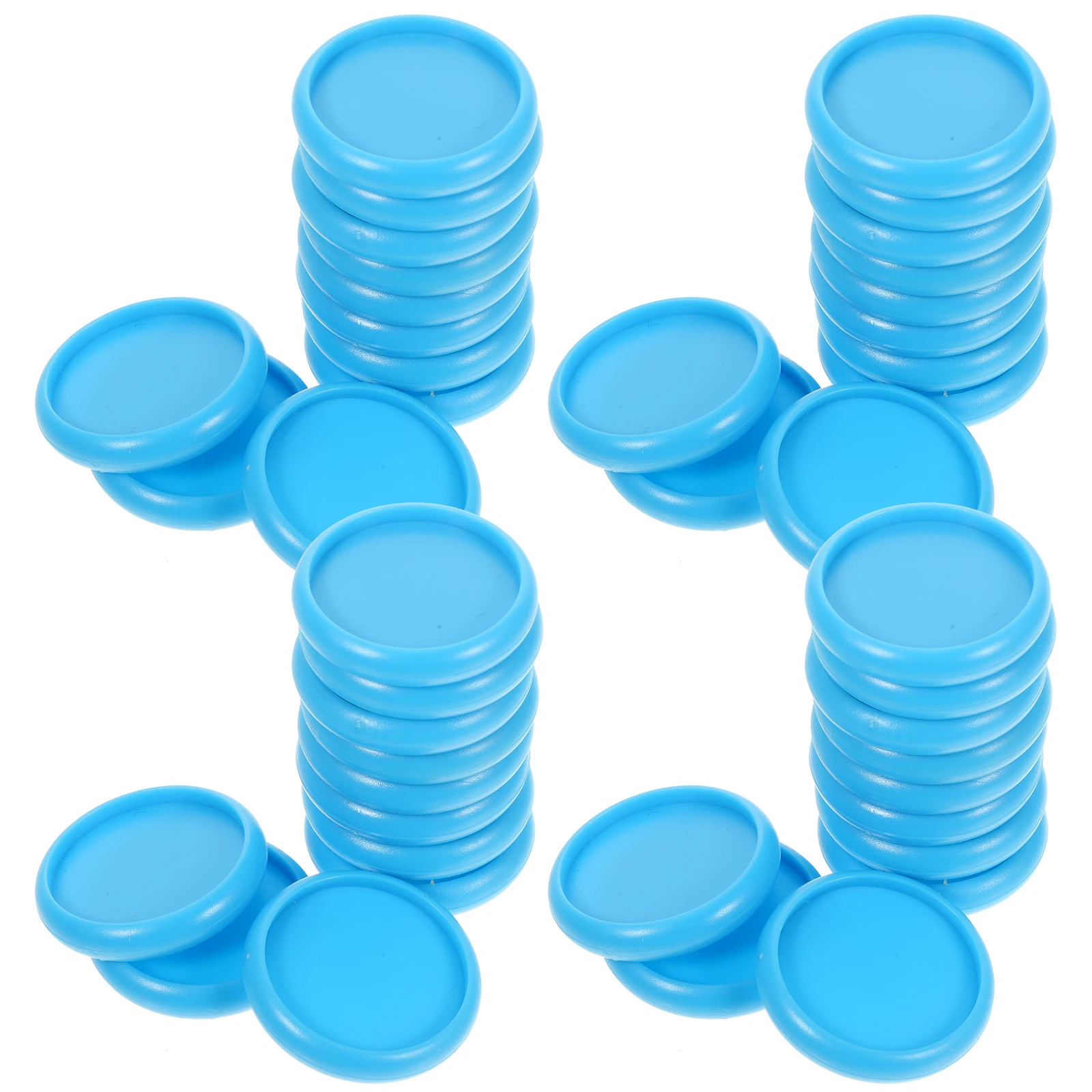 

44 Pcs Notepad Binding Buckles Mini Rings Adhesive Binder Discs Abs Plastic Loose Leaf Expansion Office School
