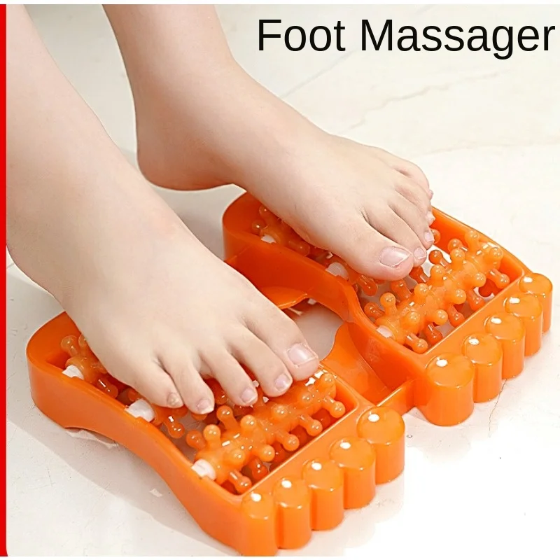 Foot sole massager with roller type foot acupuncture points, foot roller, meridian unblocking, ball, household artifact