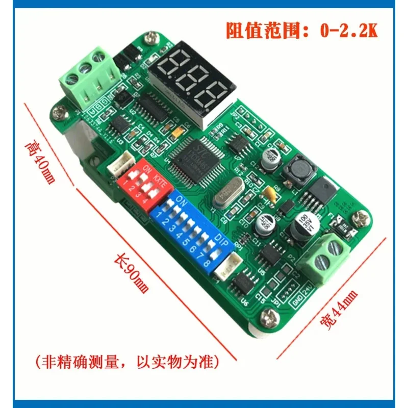 

Applicable To PLC Expansion Module MR-4 Numerical Control Potentiometer 2W RS485 Serial Communication Remote Adjustable Resistor