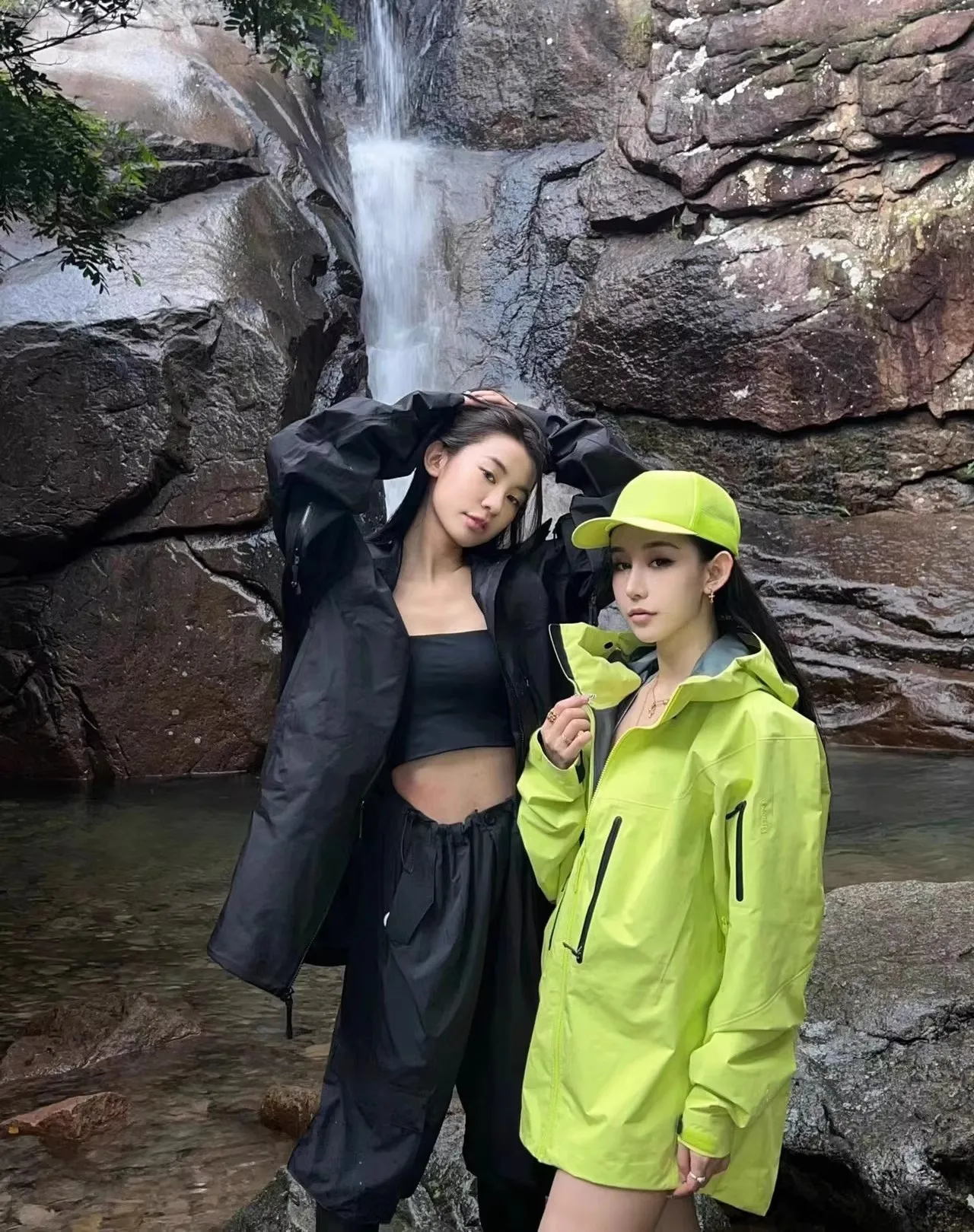 ARC ثلاثة طبقة رجل إمرأة جودة عالية التخييم معطف في الهواء الطلق SV التطريز مقاوم للماء سترة واقية المشي لمسافات طويلة سترات التزلج للجنسين #5