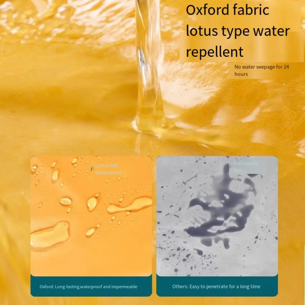 

Waterproof Electric Vehicle Rain Cover Single Double Person Anti-Rainstorm Motorcycle Raincoat Reflective Strap Front Window