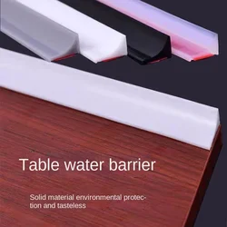 Kitchen Countertop Water Bar Bathroom Waterproof Bar Sink Pool Water Barrier Corner Water Barrier Can Be Bent Skirting Line