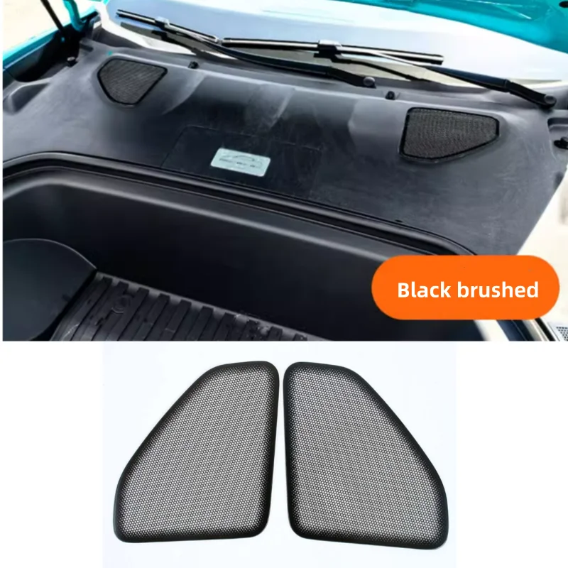 For XIAOMI SU7 2024 Exterior Accessories Front Hood Bumper Lid Bonnet Grille Panel Car Front Hood Dustproof Net