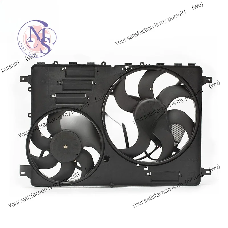 Suitable for Range Rover Electronic Fan, Dual Fan, Brushed, with Control Module