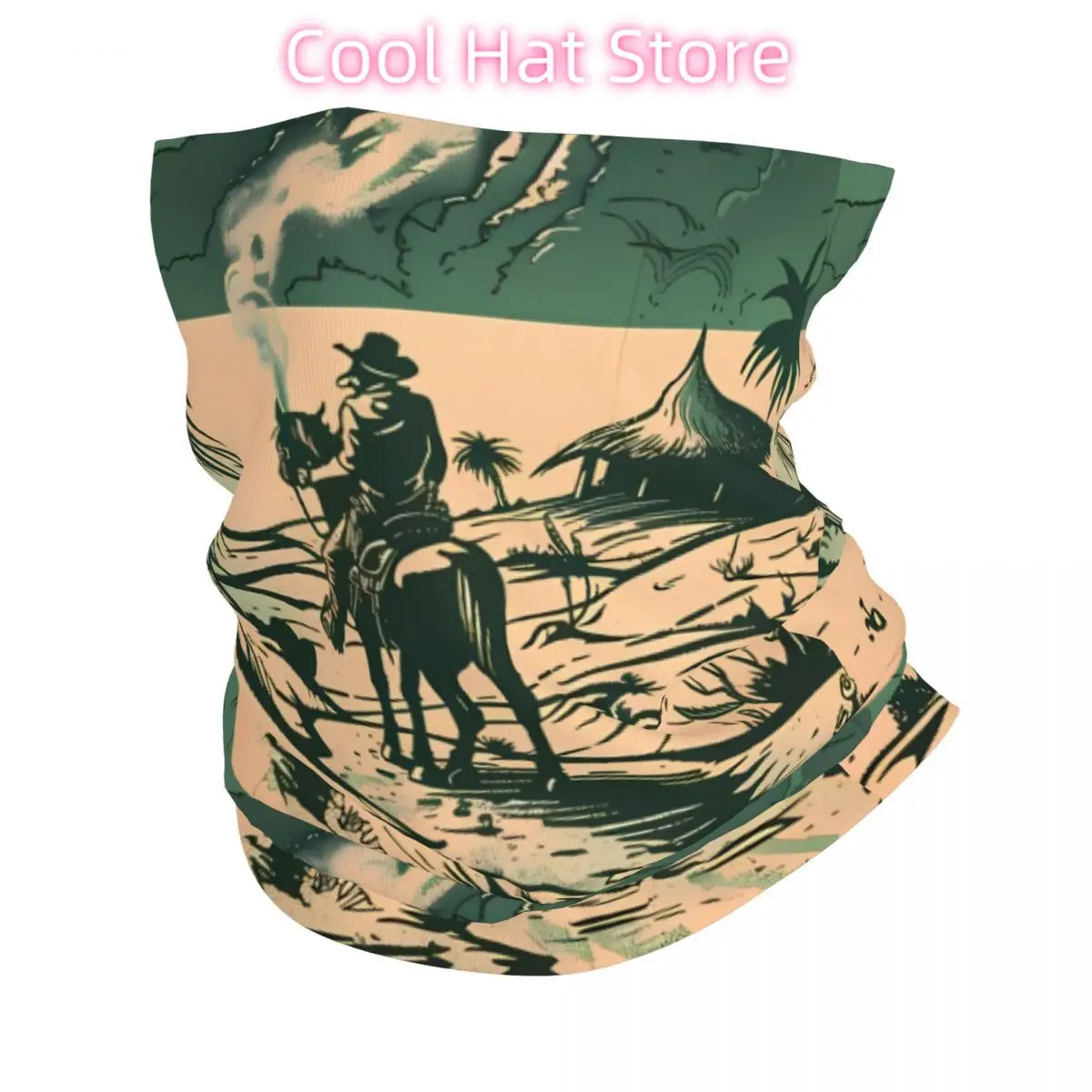 وايلد ويست كاوبوي وشاح منديل الرقبة قناع الوجه البوليستر #1