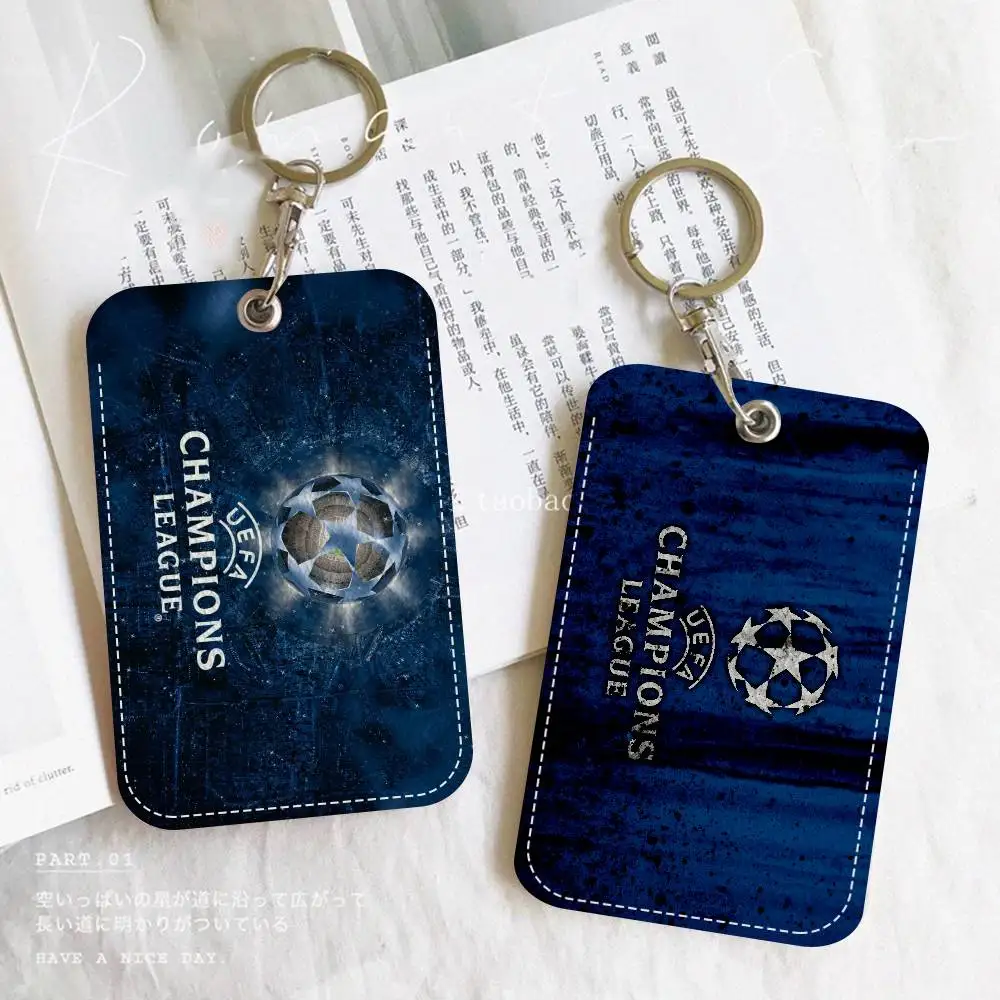 

Fashion C-Champions Cute Cartoon Inteated Elevator Card Acc Control Card Keychain Protective Cover Gift Keychain