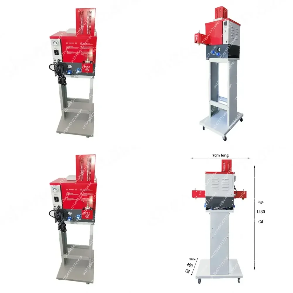 Double-Head Manual Hot Melt Glue Gun for Shoe Making Core Motor Component Spray Machine for Equipment