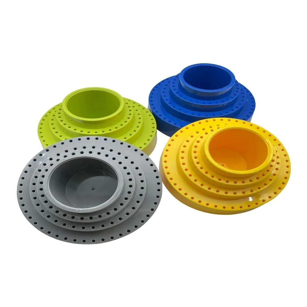 Portable Drill Bit Storage Case Round Shape Durable Grinding Tool Organizer 360° Rotation Drill Box Tool Organization