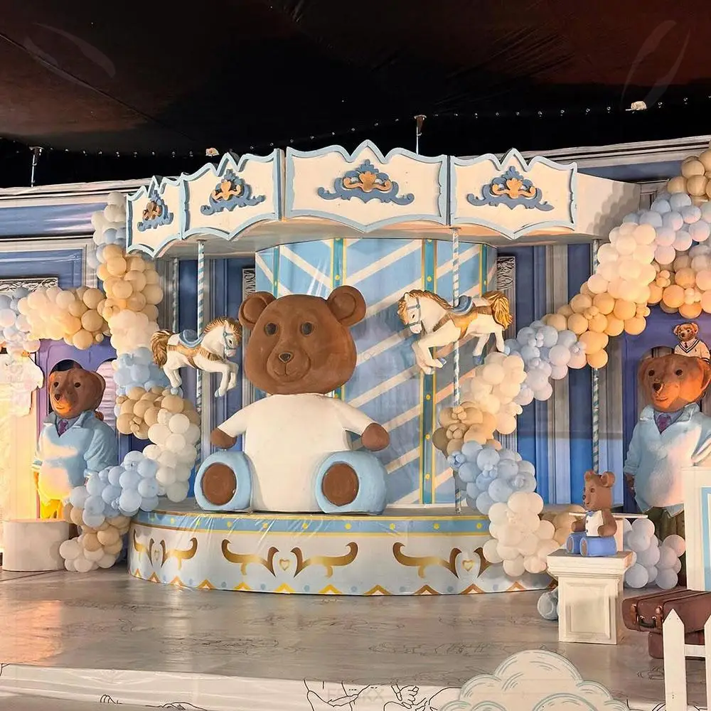 Popular Theme Party Decoration Backdrop Background Kids Children's Happy Birthday Party Event Backdrop