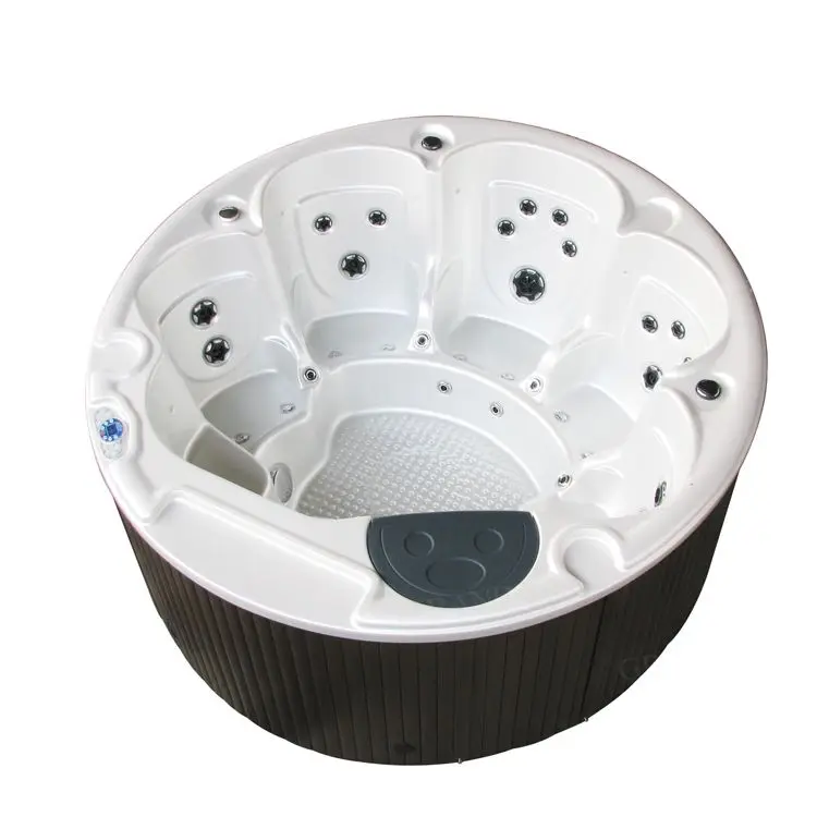 

Balboa Swim Spa Pool, Large Acrylic Stainless Steel Massage Spa, Endless Swimming Pool for Family Exercise, Outdoor Hot Tub