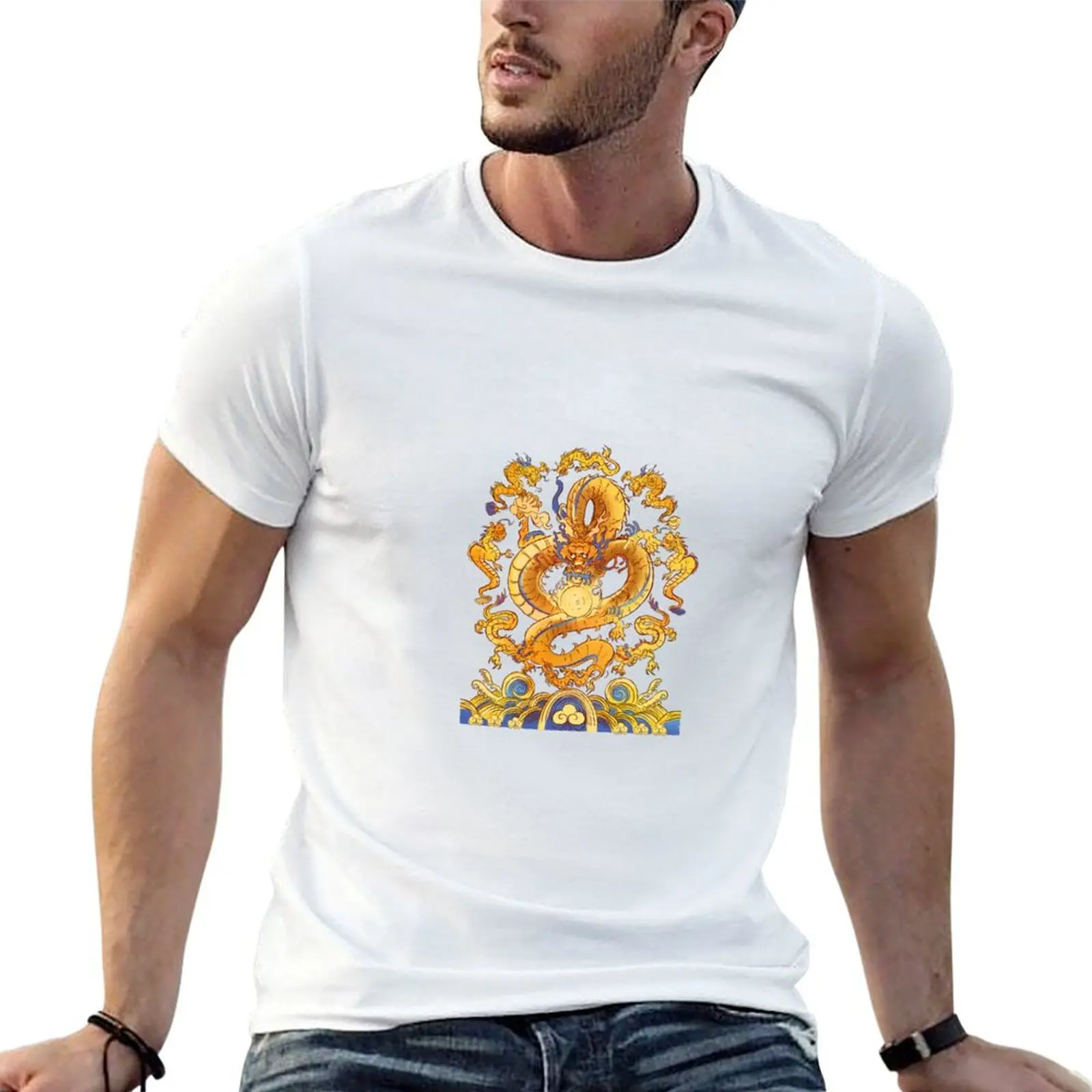 

shirts T-Shirt for t for shirt Imperial Dragon man t cotton man