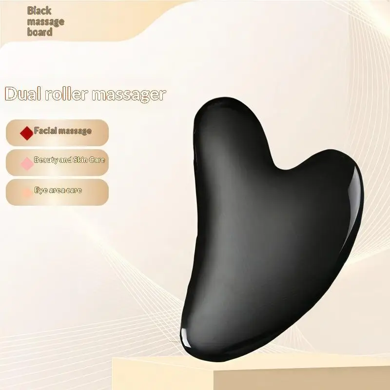 Natural Ox Horn Gua Sha Massage Tool Set Skin Lifting Effect Smooth Edges For Daily Skincare Whole Body Massage