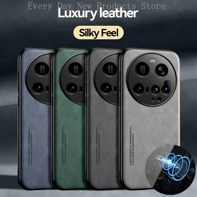 

Skin Feeling Magnetic Case for Xiaomi 15 Ultra Mi 14 13 Ultra Protective Cover Shockproof Coque Funda Capa
