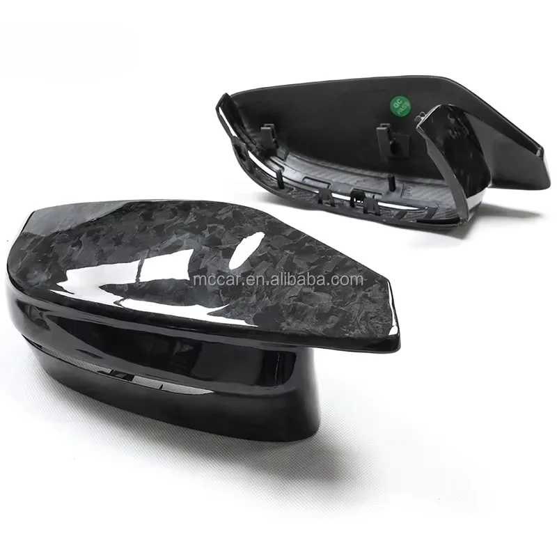 Copertura dello specchietto laterale in fibra forgiata di alta qualità per BMW M2 M3 M4 M240i M50 G80/82/83/87 Specchietti per auto