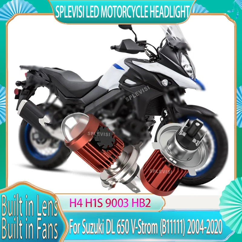 

4X Brighter LED Motorcycle Bulb - Fast Response, Plug and Play For Suzuki DL 650 V-Strom (B11111) 2004 2005 2006 2007 2008-2020