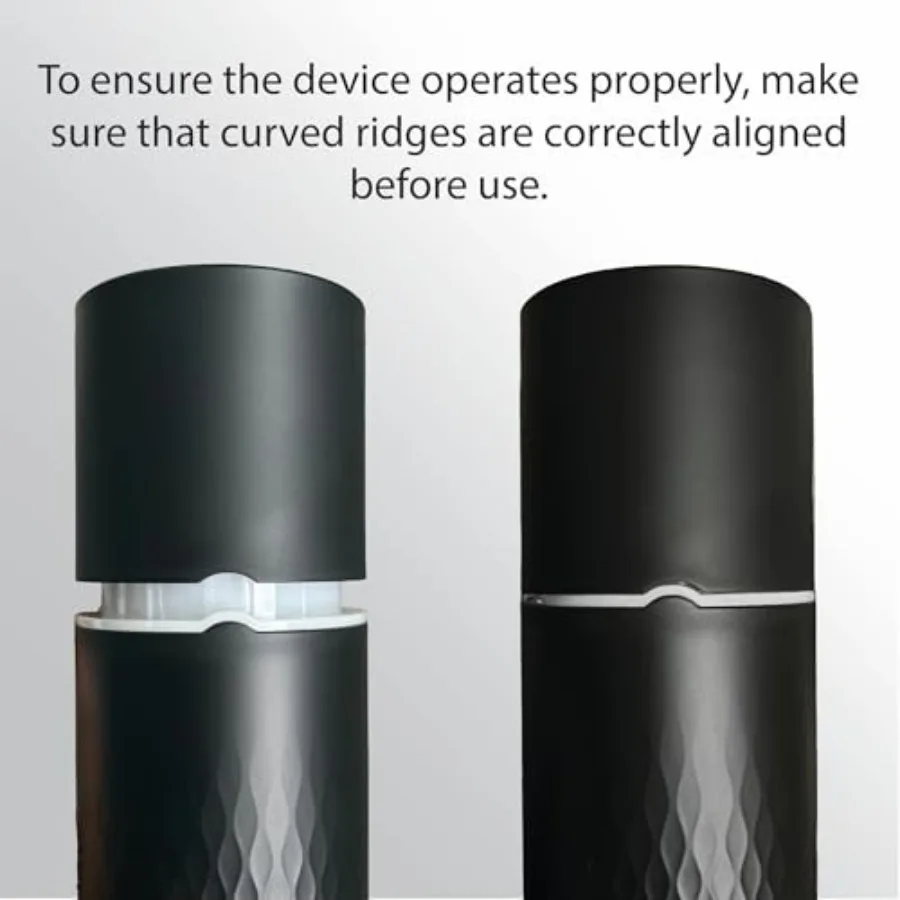 Waterless cold air scent diffuser for homes offices hotels spas black ABS plastic sleek aesthetic design with quiet operation 4 description