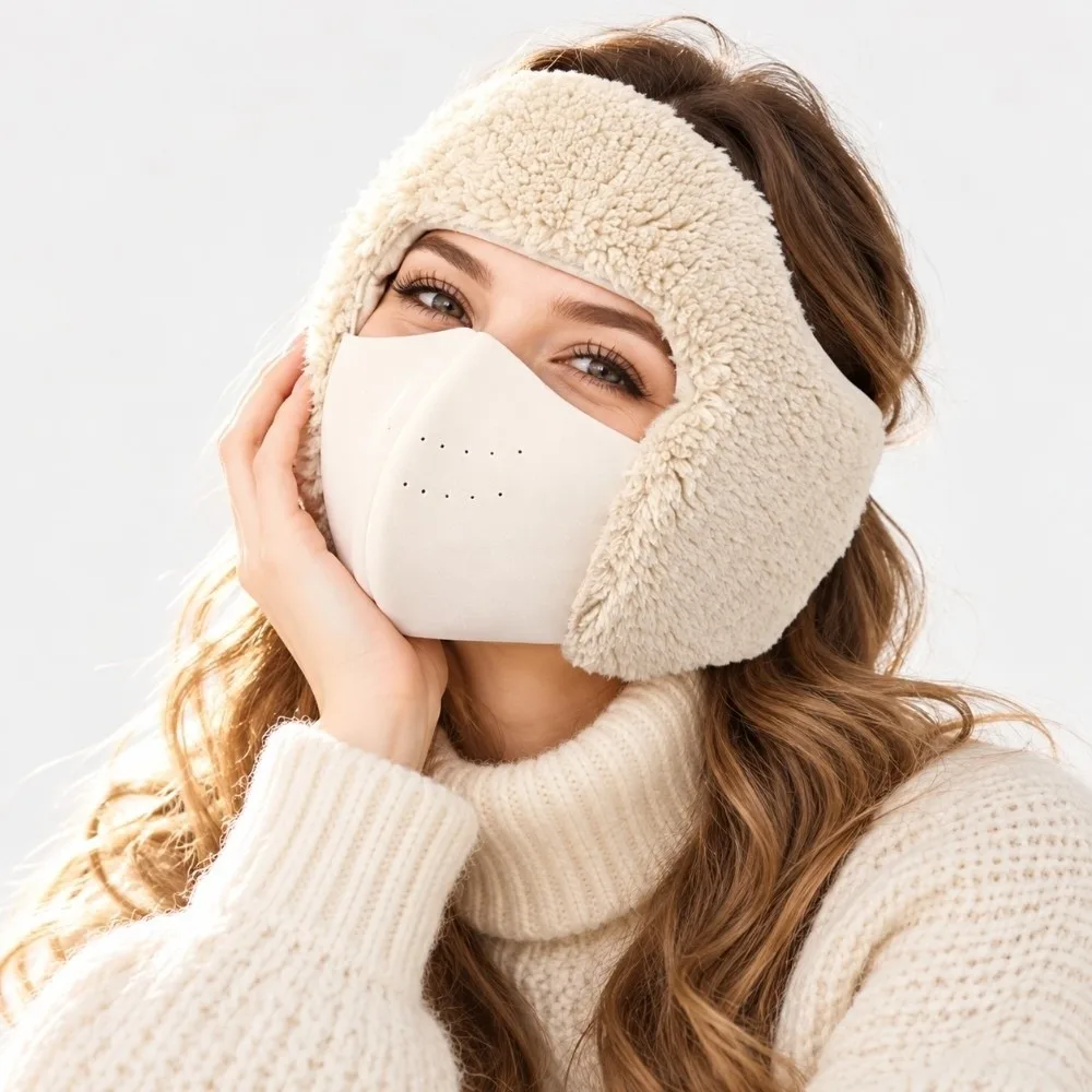 Fashion Winter Thermal Balaclava Warm Fleece Ski Mask Windproof Breathable Face Cover Snowboarding