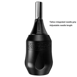 Tattoo Machine Adjustable Needle Length Grip Aluminum Alloy Integrated Needle Handle Tattoo Motor Machine Handle 25MM/32MM